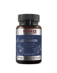 Olej z czarnuszki egipskiej tłoczony na zimno 60 kaps. Biqoil