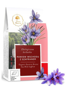 Herbata Powiew Wschodu z szafranem Dary Natury 80 g