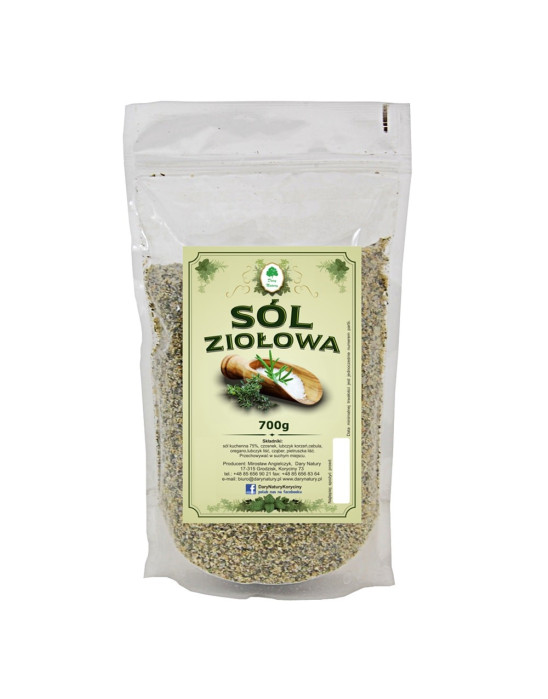 Sól ziołowa Dary Natury 700 g