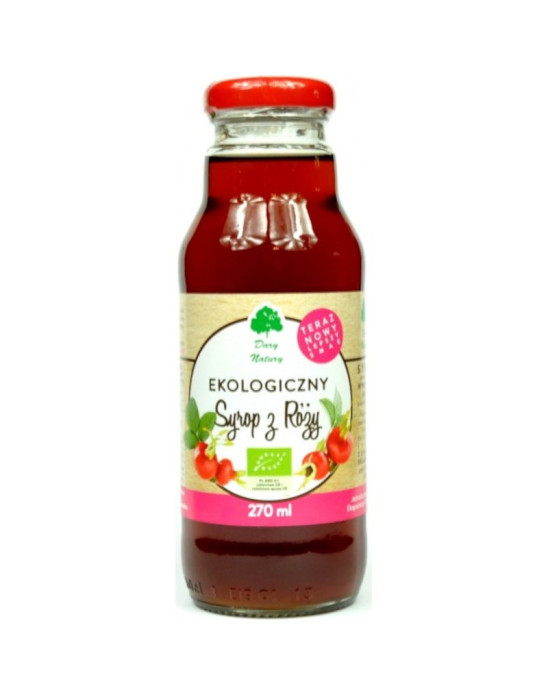 Syrop z róży Dary Natury 270 ml
