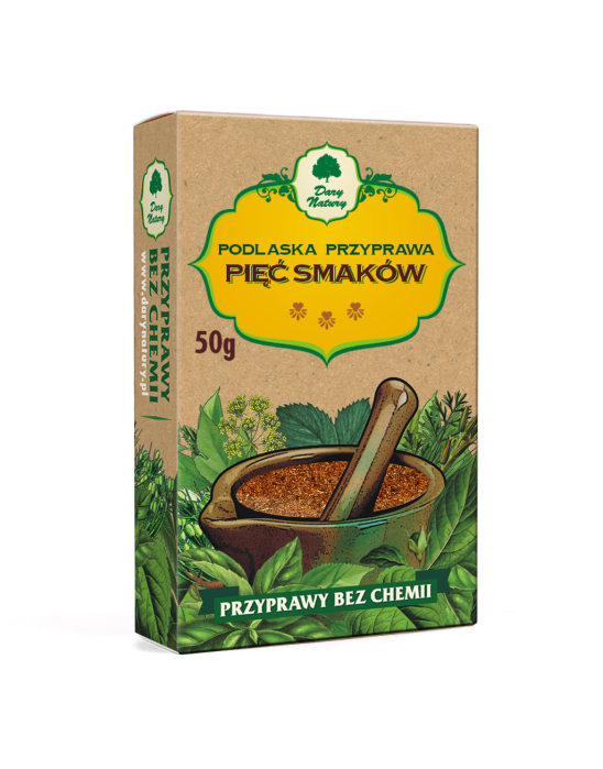 Przyprawa 5 Smaków Podlaska Dary Natury – orientalny smak
