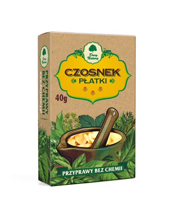 Czosnek płaski Dary Natury 40 g