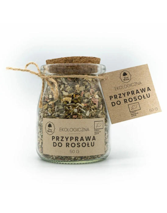 Ekologiczna Przyprawa Do Rosołu W Słoiku 50 g | Dary Natury