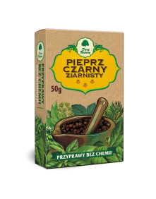 Pieprz czarny ziarnisty Dary Natury 50 g