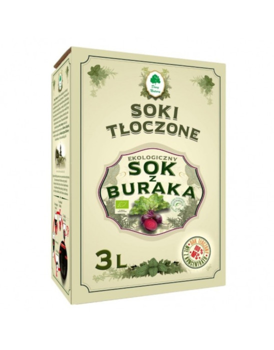 Sok z buraka Dary Natury 3 l