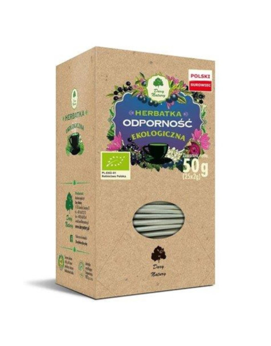 Herbata Odporność Dary Natury 25 x 2g