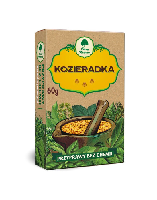 Cała kozieradka Dary Natury – aromatyczna przyprawa do mięsa