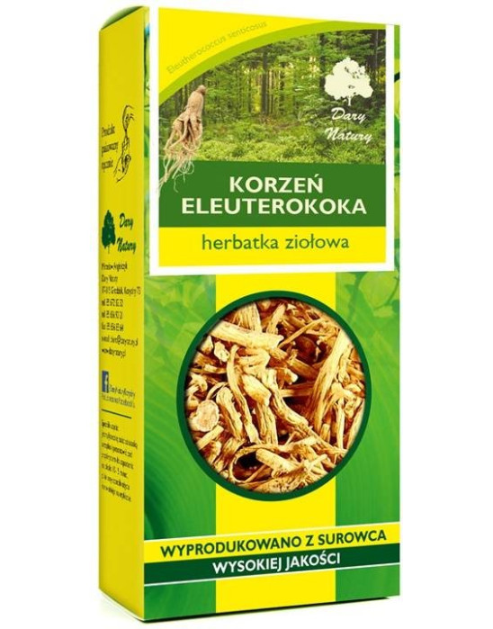Korzeń eleuterokoka Dary Natury 50 g