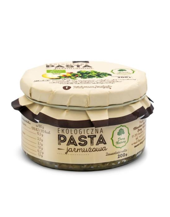 Pasta jarmużowa 200 g | Dary Natury