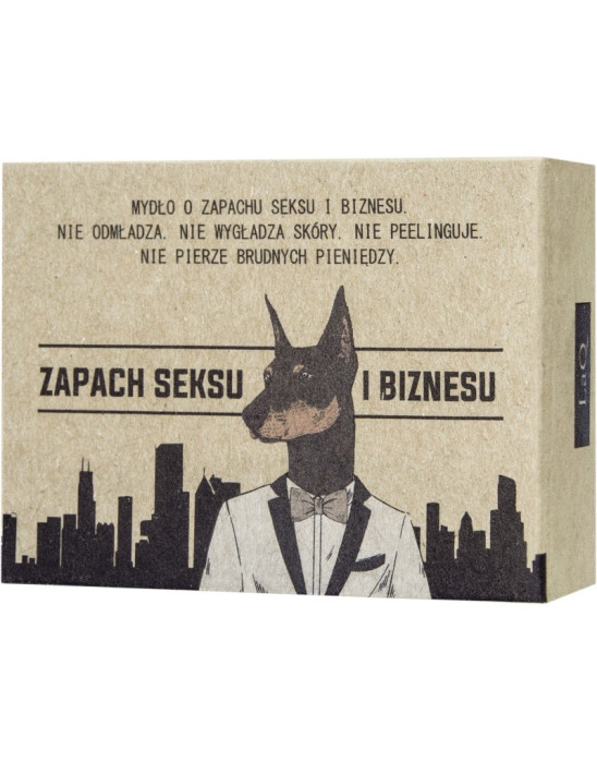 Mydełko w kostce Doberman LaQ – zawiera węgiel aktywny