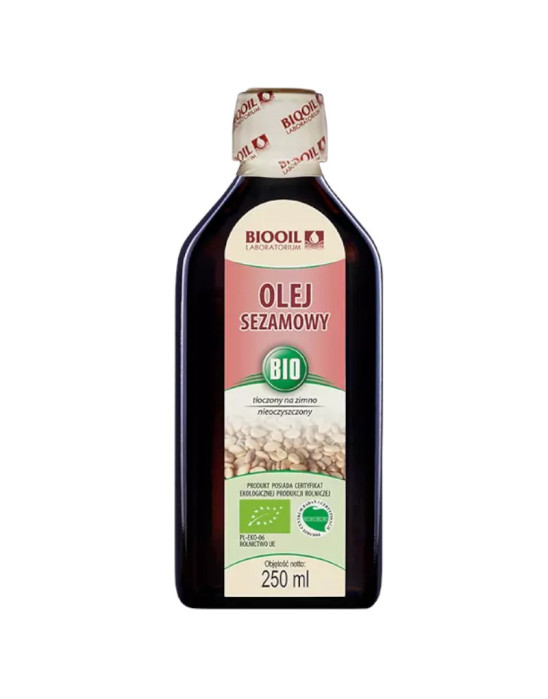 Olej sezamowy 250 ml BIO| Biooil