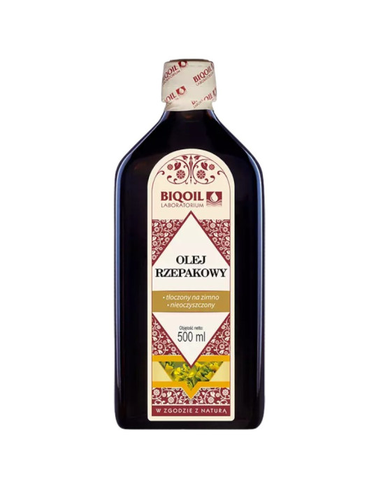 Olej rzepakowy 500 ml | Biooil
