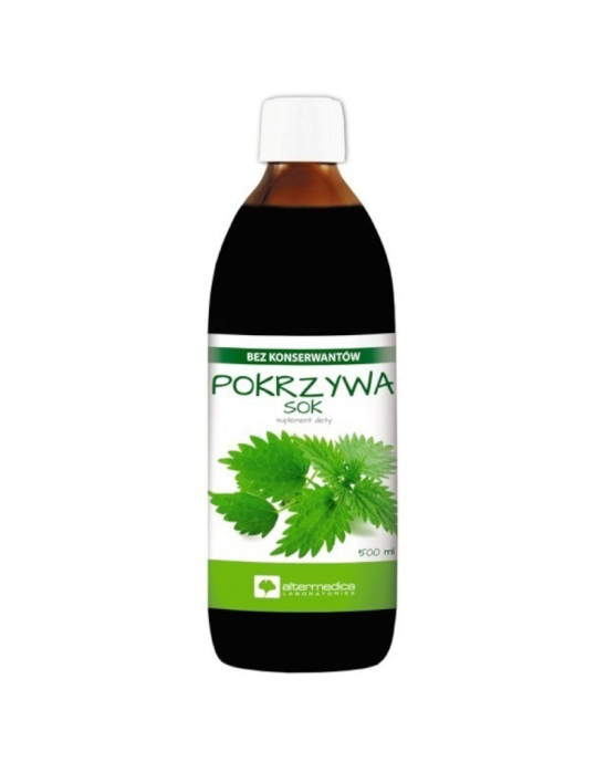 Sok z pokrzywy Altermedica 500 ml