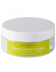 Aksamitny krem do ciała z masłem kakaowym i awokado 200ml Argan My Love