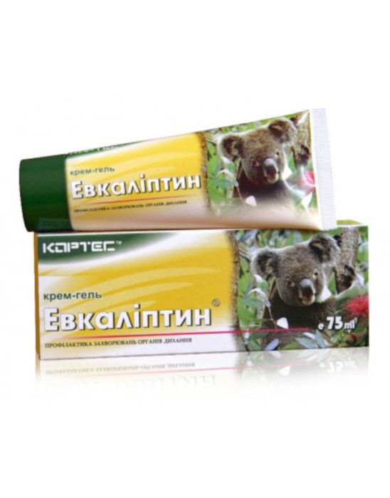 Naturalny żel na choroby oddechowe Eucalyptin – z olejkami