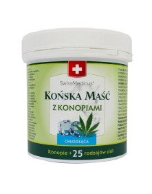 Końska maść z konopiami chłodząca 250 ml | Swiss Medicus