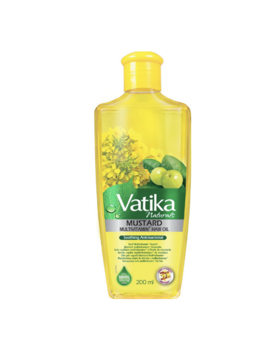 Łagodzący Olejek Do Włosów Musztardowy Vatika 200 ml  Dabur