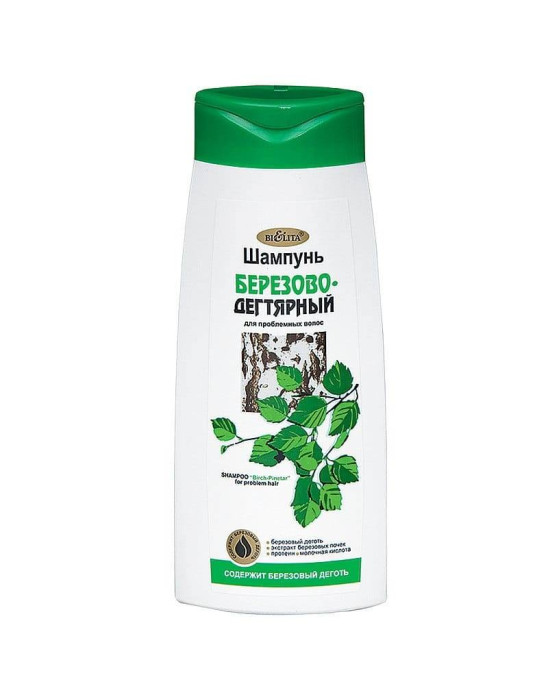 Szampon brzozowo - dziegciowy, 480 ml BELITA