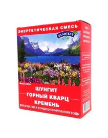 Zestaw Naturalnych Filtrów Do Wody Szungit, Kwarc i Krzemień 380g