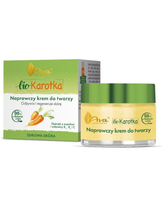 Bio Karotka naprawczy krem do twarzy 50 ml | Ava Laboratorium