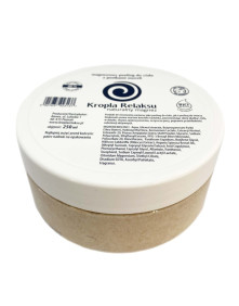 Magnezowy peeling do ciała z pestkami moreli 250 ml Kropla Relaksu