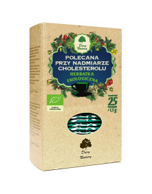 Herbatka polecana przy nadmiarze cholesterolu Dary Natury 25 x 1,5 g