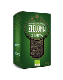 Herbata z zieloną miętą Dary Natury 80 g