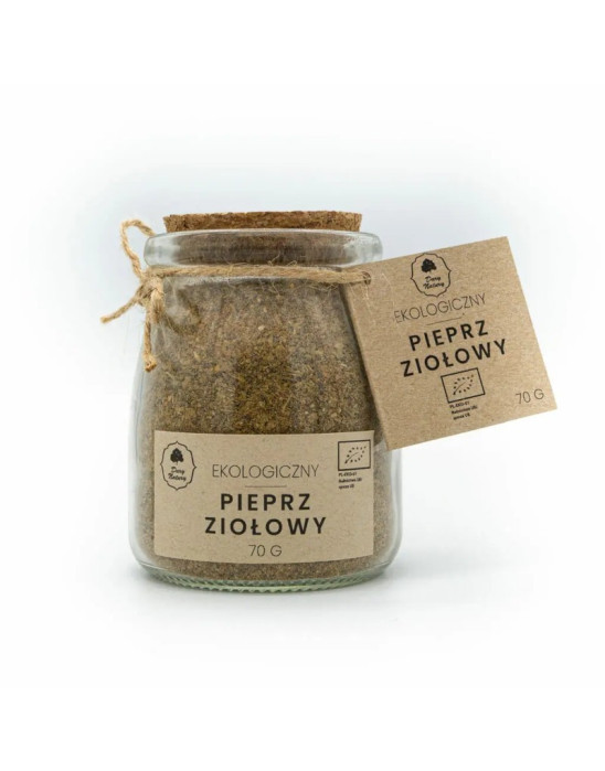 Słoiczek - pieprz ziołowy EKO 70 g Dary Natury