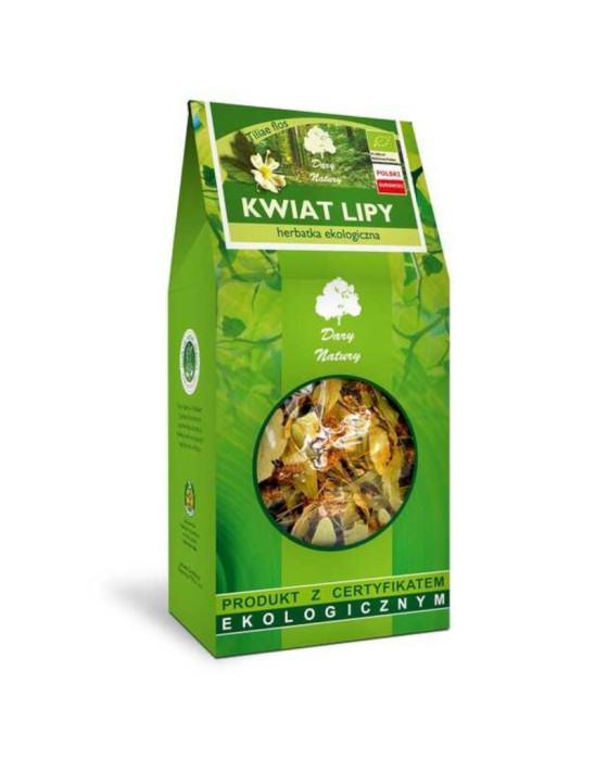 Kwiat Lipy herbatka ekologiczna 30g Dary Natury