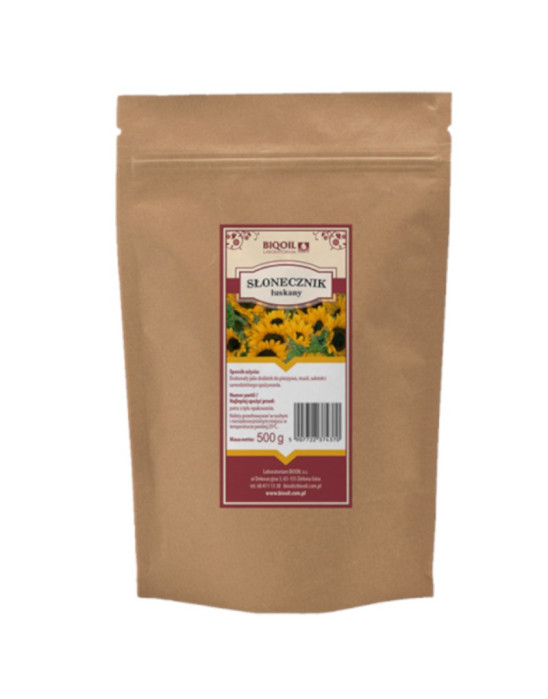 Słonecznik łuskany 500 g | Biooil
