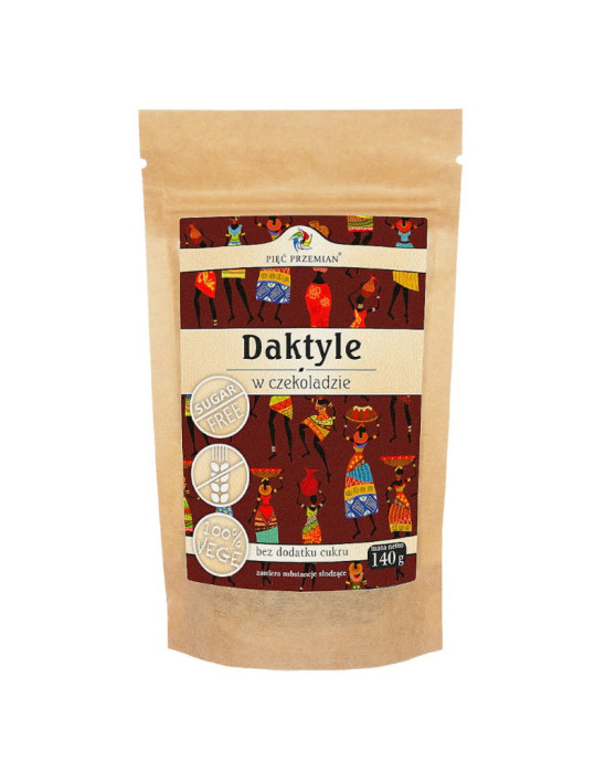 Daktyle w czekoladzie 140g | ViVio