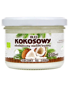 Olej kokosowy EKO 230ml Dary Natury