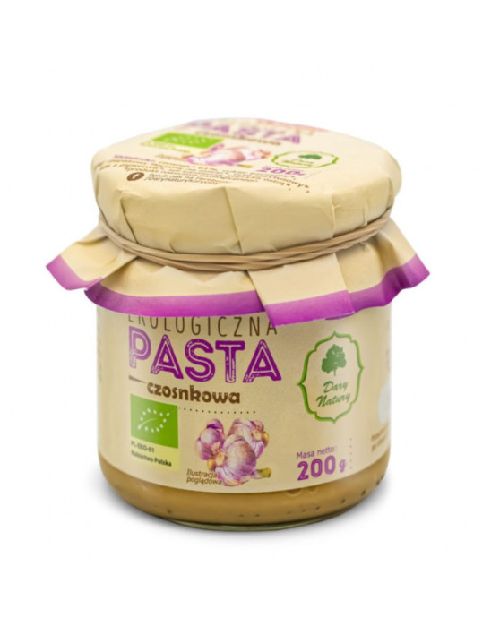 Pasta czosnek EKO 200 g | Dary Natury