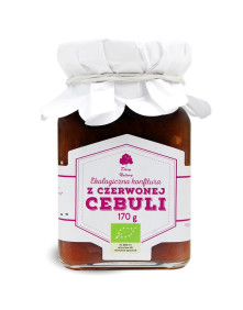 Konfitura z czerwonej cebuli Eko Dary Natury 170 g