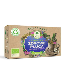 Herbata zdrowe płuca 25x2g | Dary Natury