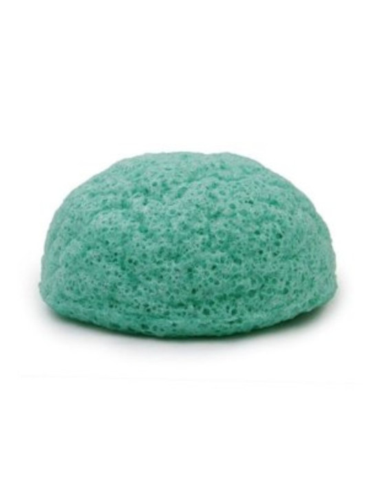 Gąbka konjac do twarzy Mięta Pieprzowa Bebevisa 6,5 x 8 cm