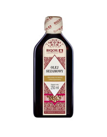Olej sezamowy tłoczony na zimno 250 ml Biooil