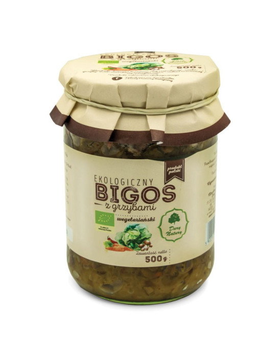 Bigos wegetariański z grzybami Dary Natury 500 g