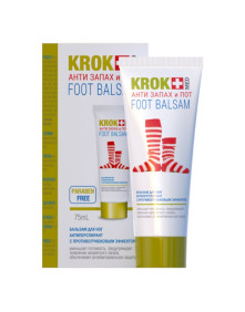 Balsam Antyperspirant na Przykry Zapach Stóp 75 ml Krokmed