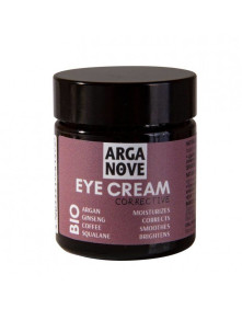 Nawilżająco - korygujący krem pod oczy 15 ml BIO argan, żeń-szeń, kawa / ARGANOVE