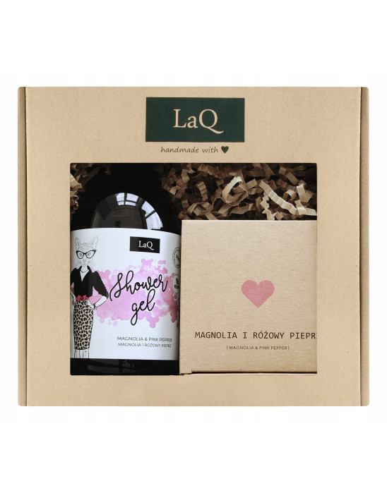 Zestaw KICIA MAGNOLIA żel + masło | LaQ