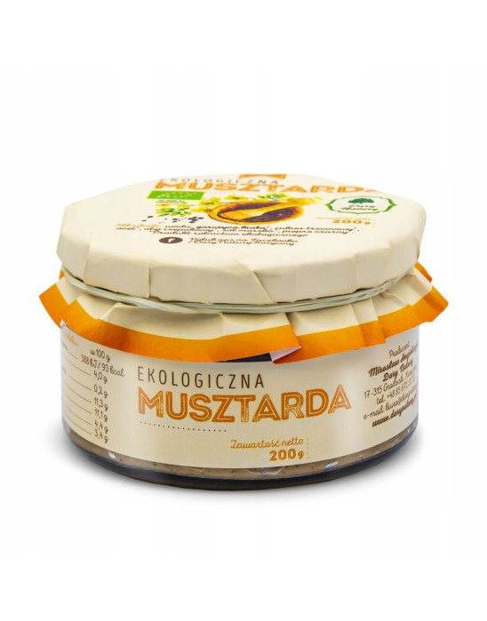 Musztarda miodowa 200 g |Dary Natury