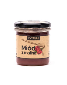Miód z maliną Lyson 370 g
