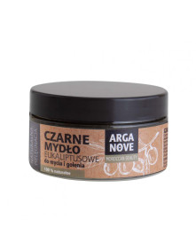 Czarne mydło eukaliptusowe 100 g / ArgaNove