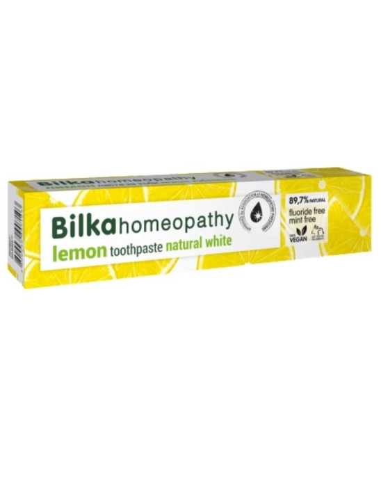 Bilka Homeopathy pasta do zębów cytrynowa