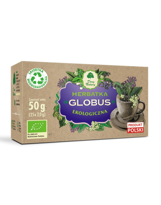 Herbata Globus Dary Natury 25 x 2 g