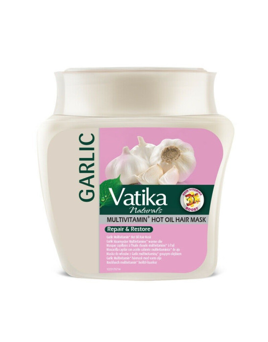 Maska do włosów Czosnek - włosy słabe i zniszczone 1 kg Vatika| Dabur