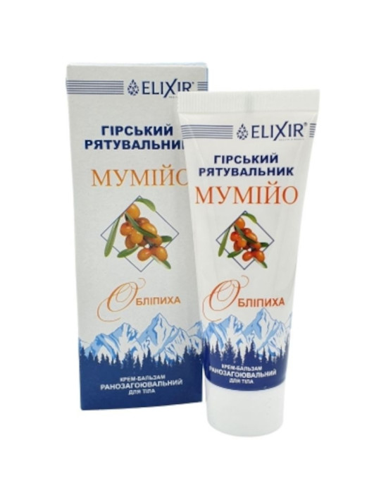 Krem Górski Ratownik z mumio i rokitnikiem Elixir 40 ml