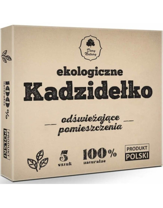 Ekologiczne KADZIDEŁKO odświeżające pomieszczenie | Dary Natury