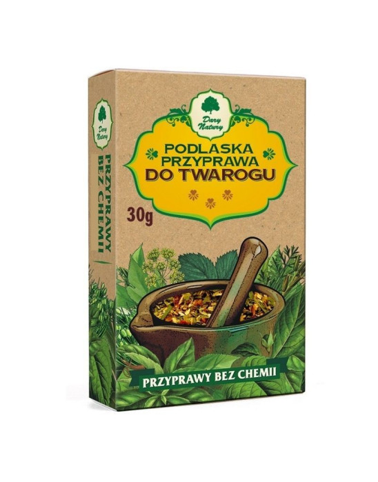 Podlaska przyprawa do twarogu 30g / Dary Natury